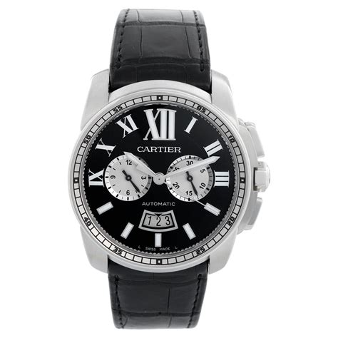 cartier watch wrist|stainless steel cartier watch men's.